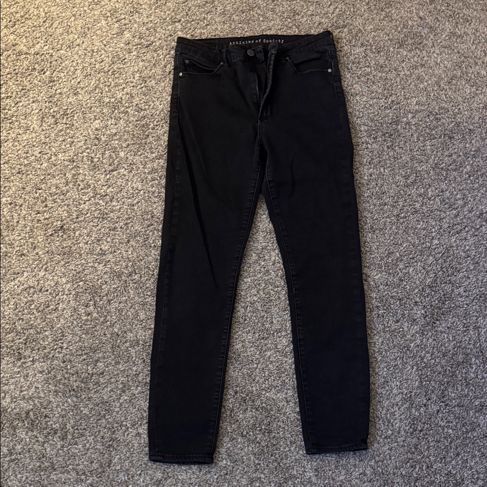 Articles Of Society Black Skinny Pants